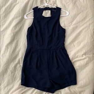 Navy romper